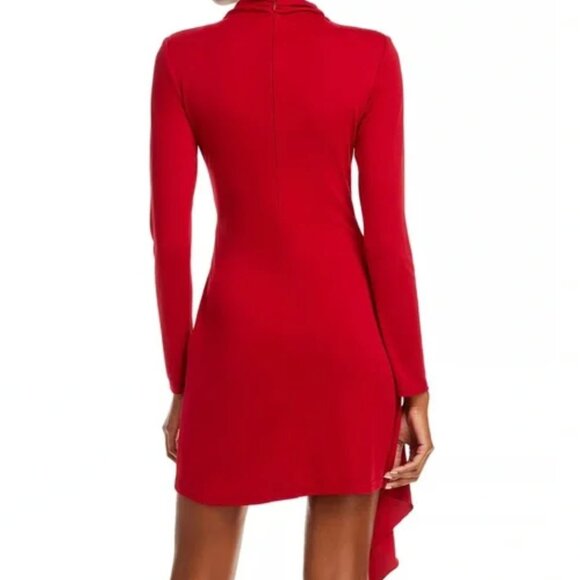 Aqua brand red turtleneck mini - Picture 6 of 7